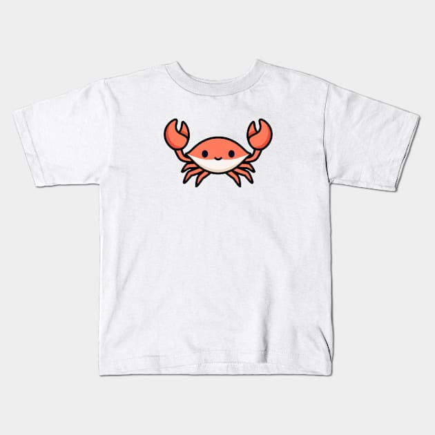 Crab Kids T-Shirt by littlemandyart